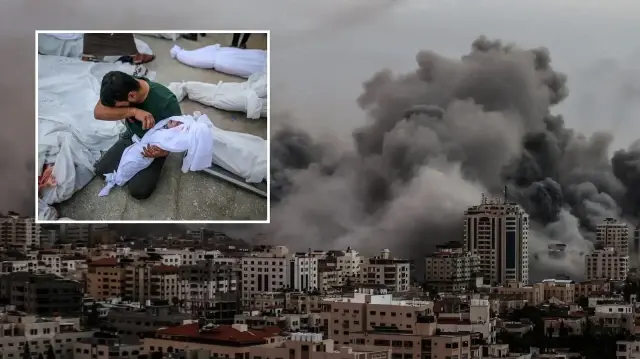 katil israilden bir gunde 140tan fazla hava saldirisi Kr7YJJIa