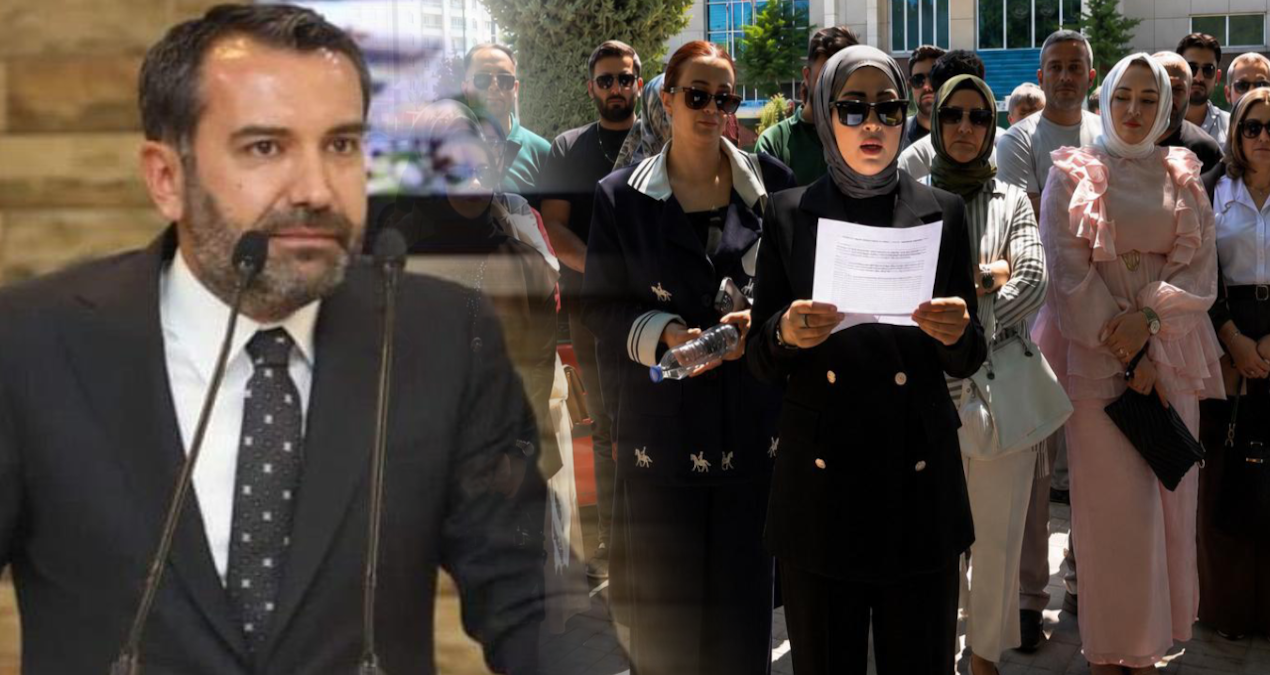 Kapatma kararı tepki çekti… Esnaf, AKP’li başkanı protesto etti